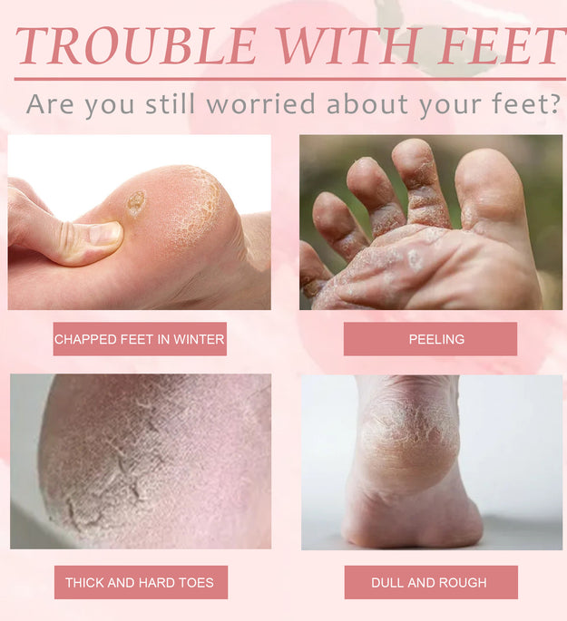 Peach Foot Mask Foot Nourishing And Hydrating Light