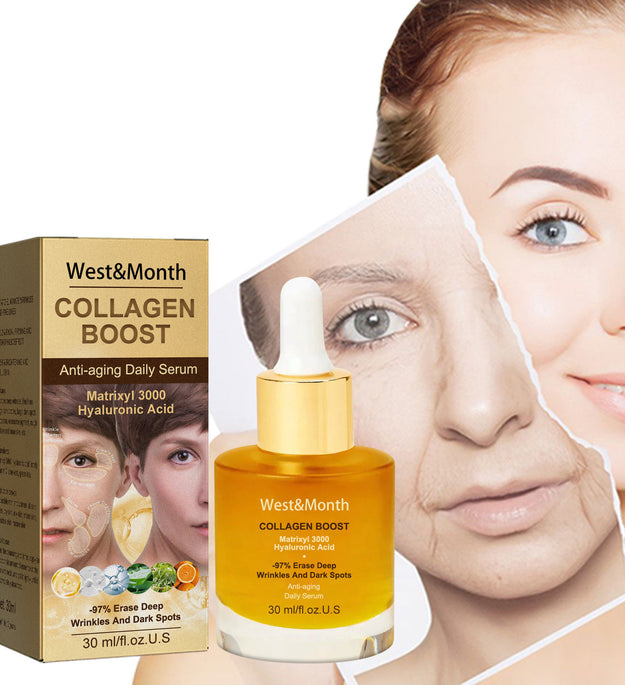 Collagen Anti-wrinkle Serum Lightens Spots Hydrates And Moisturizes