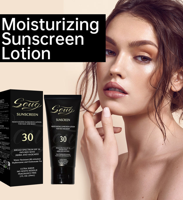Moisturizing Sunscreen Cream Deep Flesh Color Effective Protection
