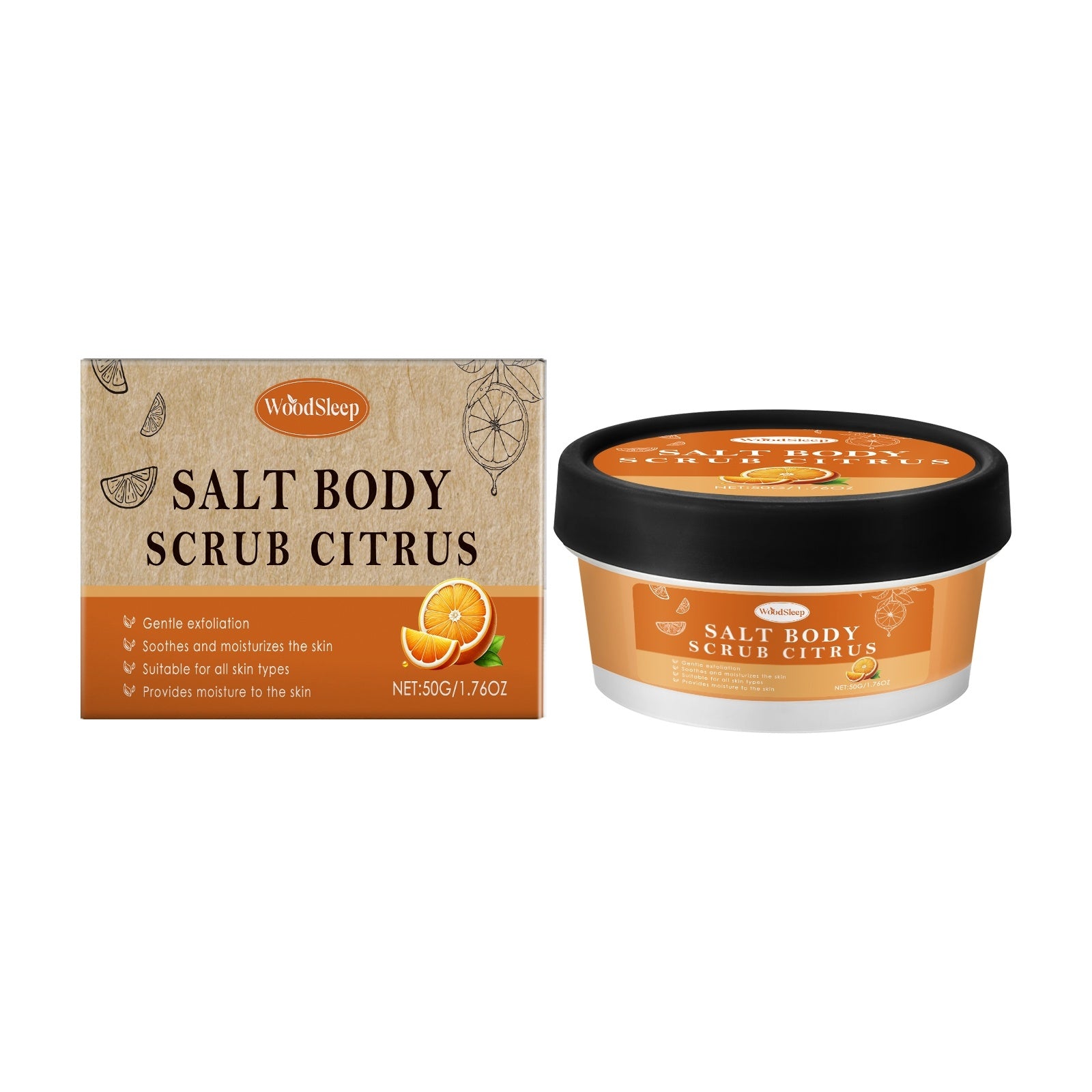 Salt Body Scrub Green Tea