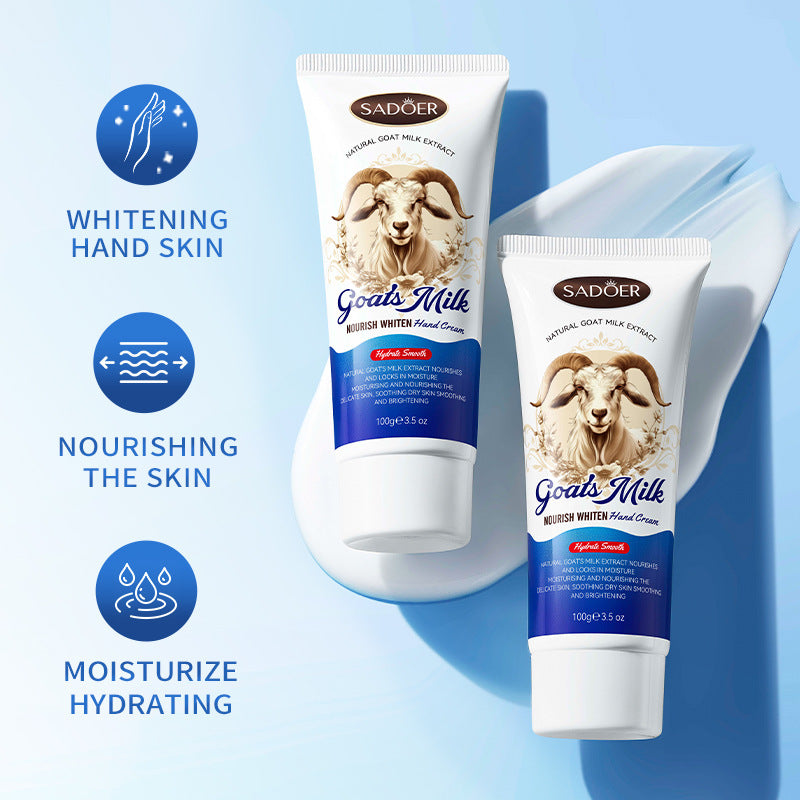Goat's Milk Whitening Hand Cream Autumn And Winter Moisturizing