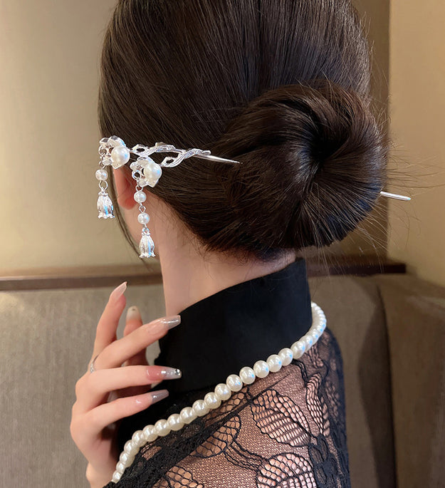 Chinese Iris Lily Of The Valley Hairpin