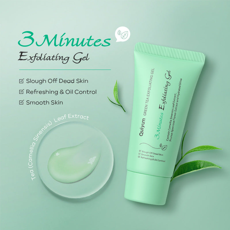 Green Tea Cutin Gel Facial Cleansing
