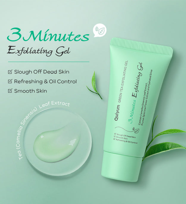 Green Tea Cutin Gel Facial Cleansing