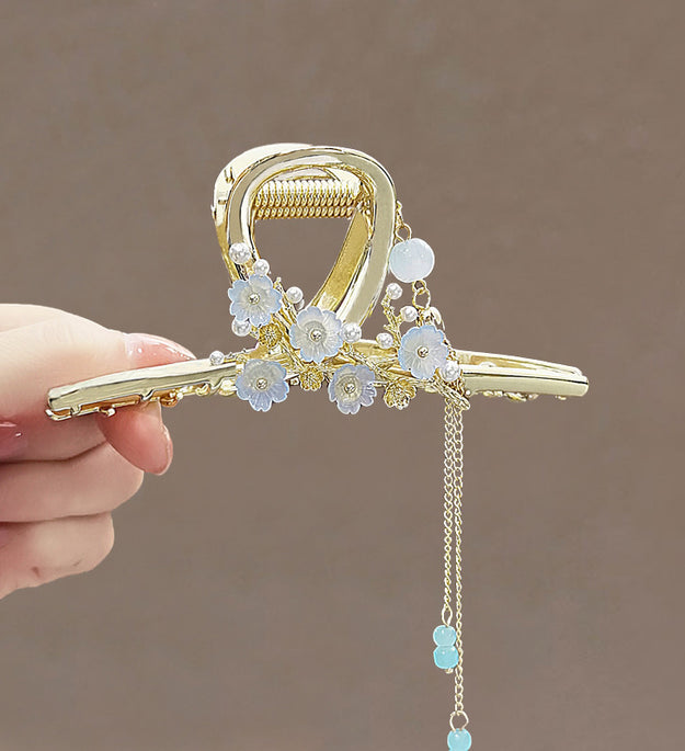 Metal Antique Exquisite Flower Hairpin