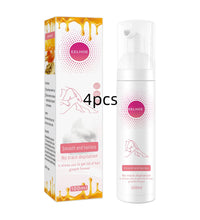 Eelhoe hair removal mousse for sensitive skin with smooth and hairless formula in 100ml bottle