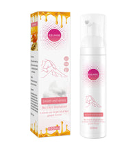 EELHOE hair removal mousse for sensitive skin in white 100ml bottle with matching box packaging