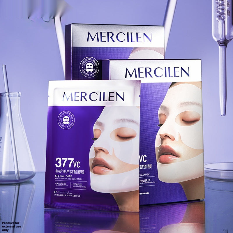 Mengxilan Special Care Whitening Anti-wrinkle Mask 40ml 5 Pieces