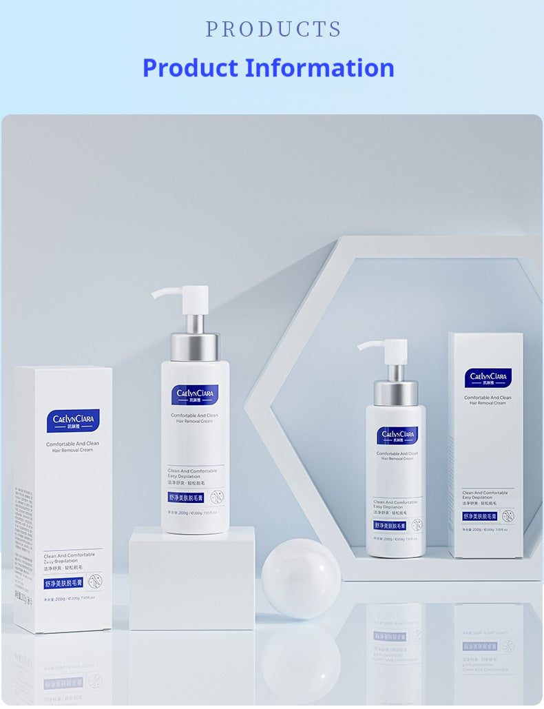 Mousse Mild Painless Skin Care Depilatory Cream
