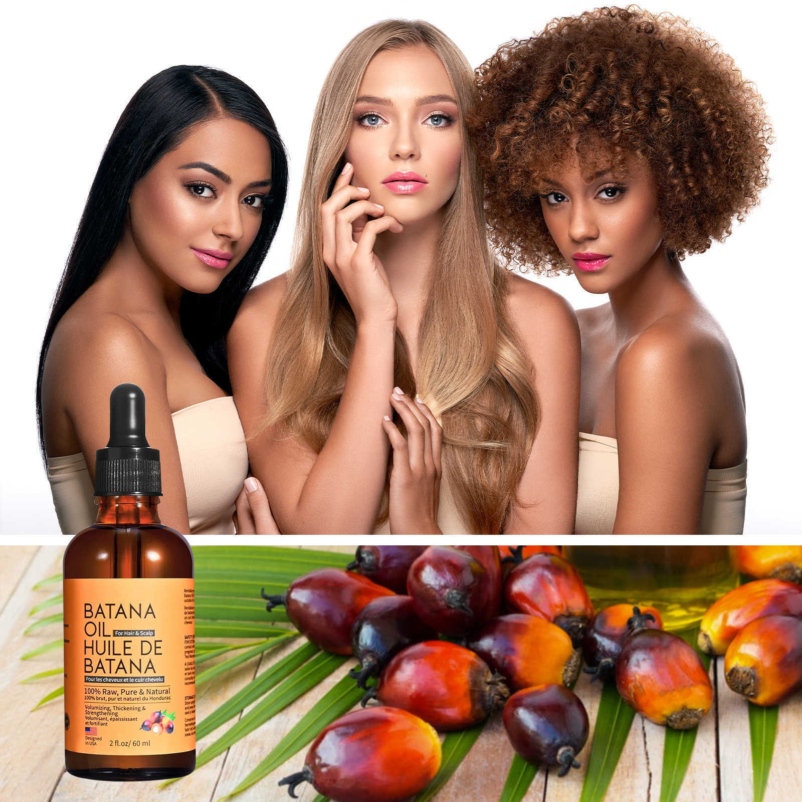 Non-standard Batana Solid Hair Strength Hair Treatment Oil