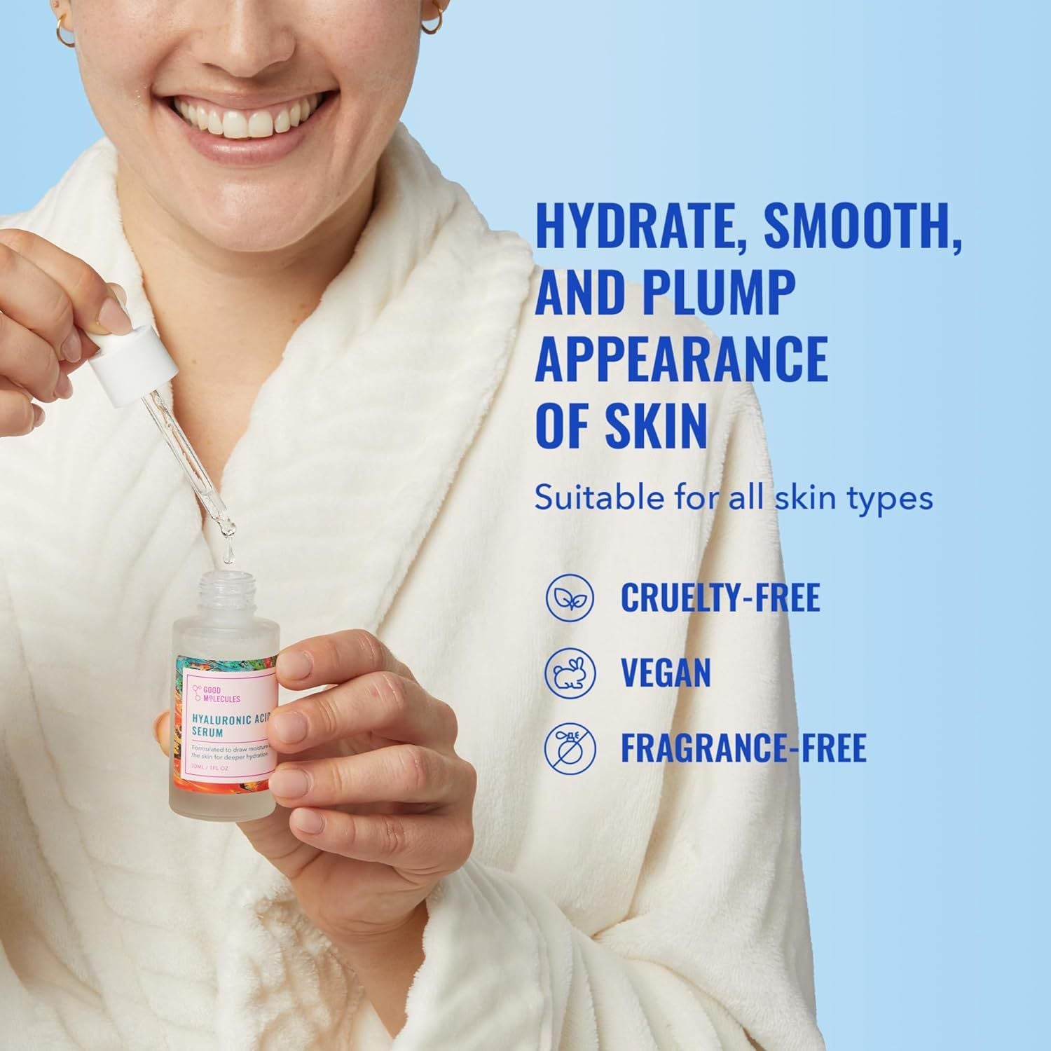 Hyaluronic Acid Moisturizing Non-greasy Facial Care