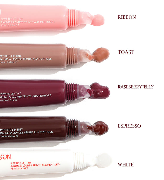 FAFAMOON Raspberry Jelly waterproof glossy lip glaze with before and after lip color results