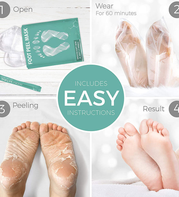 Callus Heel Exfoliating Foot Mask Moisturizing And Hydrating