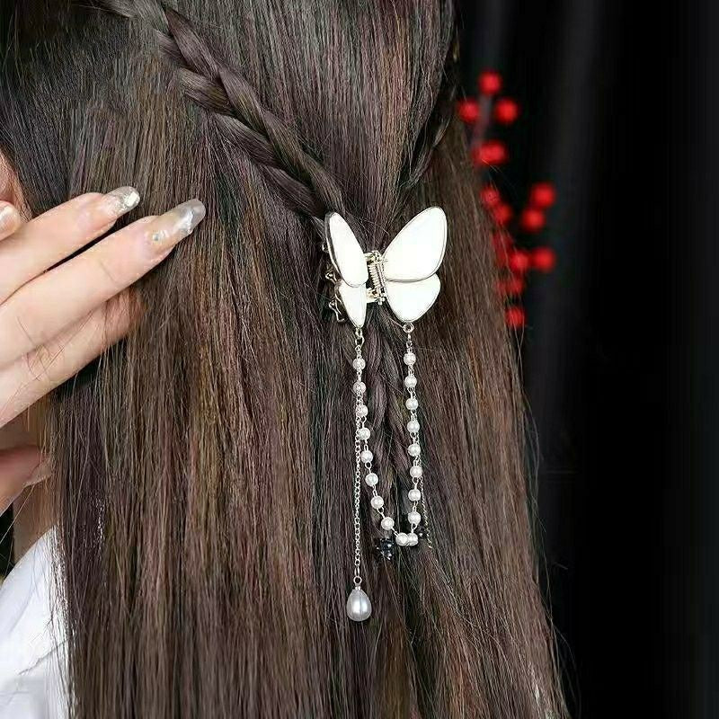 Purple Bell Orchid Fringed Clip Large Super Fairy
