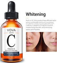 VOVA professional facial serum with Vitamin C for best facial serum for brightening skin and removing freckles