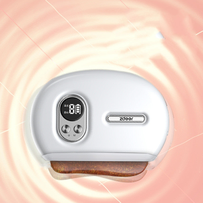 Sleek white zdeer electronic bread maker with digital display and fresh bread loaf inside